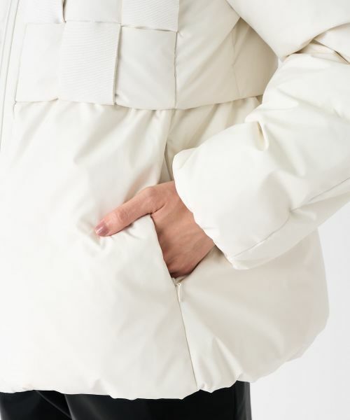 LANVIN COLLECTION / ランバン コレクション その他アウター | バルーンスリーブダウンコート | 詳細14