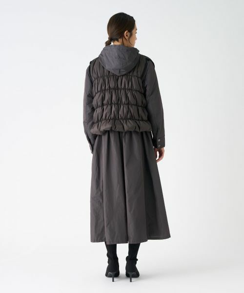 LANVIN COLLECTION / ランバン コレクション その他アウター | 3WAY タフタメモリーコート | 詳細11