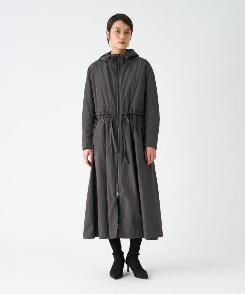 LANVIN COLLECTION / ランバン コレクション その他アウター | 3WAY タフタメモリーコート | 詳細13