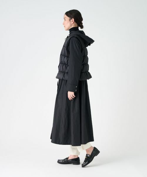 LANVIN COLLECTION / ランバン コレクション その他アウター | 3WAY タフタメモリーコート | 詳細2