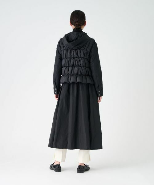 LANVIN COLLECTION / ランバン コレクション その他アウター | 3WAY タフタメモリーコート | 詳細3