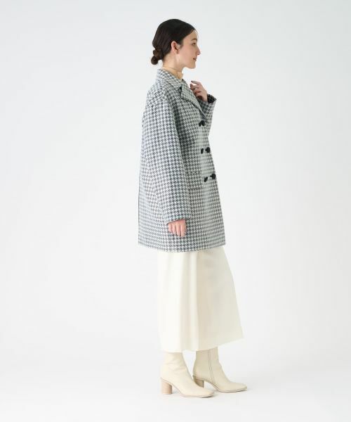 LANVIN COLLECTION / ランバン コレクション その他アウター | 千鳥格子コート | 詳細4