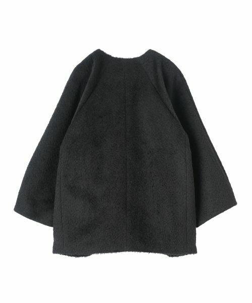 LANVIN COLLECTION / ランバン コレクション その他アウター | アルパカウール メランジシャギーコート | 詳細10