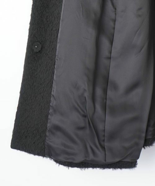 LANVIN COLLECTION / ランバン コレクション その他アウター | アルパカウール メランジシャギーコート | 詳細12