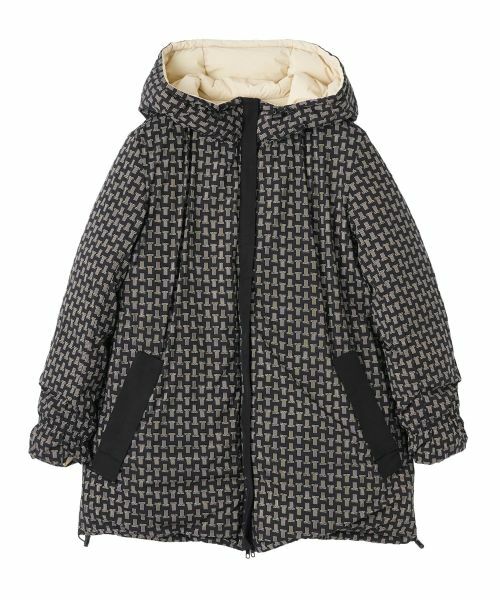 LANVIN COLLECTION / ランバン コレクション その他アウター | JLロゴリバーシブルダウンコート | 詳細19