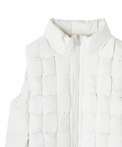 LANVIN COLLECTION / ランバン コレクション テーラードジャケット | ソフトタフタベスト | 詳細15