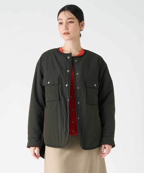 LANVIN COLLECTION / ランバン コレクション テーラードジャケット | リバーシブル リモンタリックジャケット | 詳細1