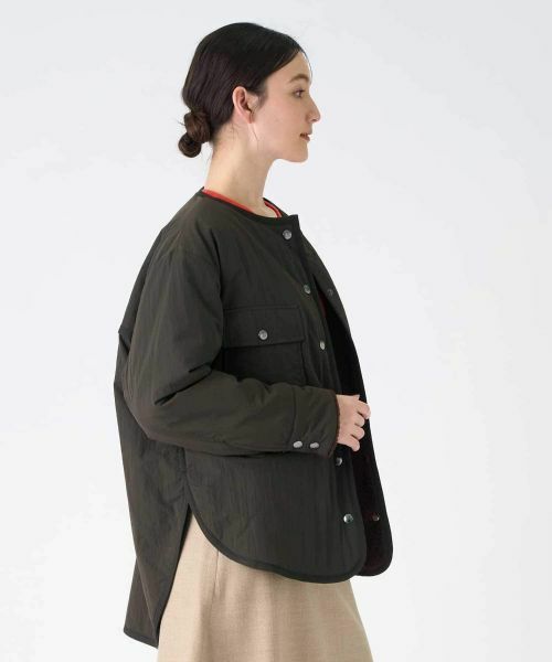 LANVIN COLLECTION / ランバン コレクション テーラードジャケット | リバーシブル リモンタリックジャケット | 詳細4