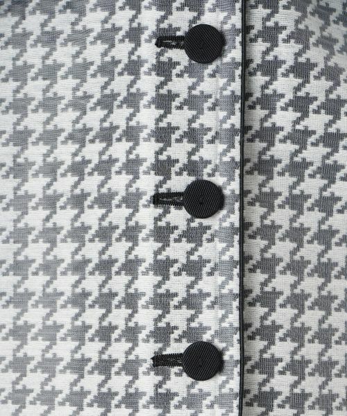 LANVIN COLLECTION / ランバン コレクション テーラードジャケット | 千鳥格子ジャケット | 詳細9