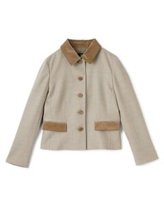 LANVIN COLLECTION / ランバン コレクション テーラードジャケット | ウールサキソニージャケット