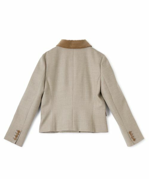 LANVIN COLLECTION / ランバン コレクション テーラードジャケット | ウールサキソニージャケット | 詳細10