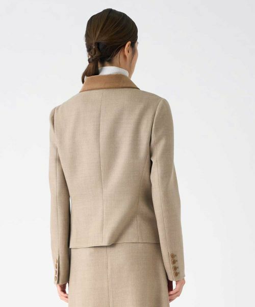 LANVIN COLLECTION / ランバン コレクション テーラードジャケット | ウールサキソニージャケット | 詳細4