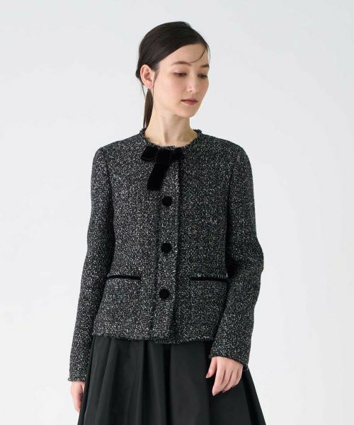 LANVIN COLLECTION / ランバン コレクション テーラードジャケット | プリペラツイードジャケット | 詳細3