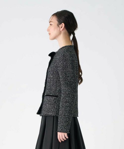 LANVIN COLLECTION / ランバン コレクション テーラードジャケット | プリペラツイードジャケット | 詳細4