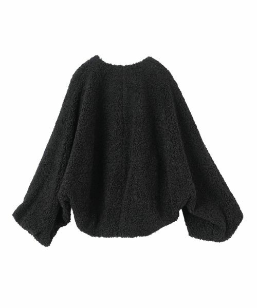 LANVIN COLLECTION / ランバン コレクション テーラードジャケット | ポリエステルフェアムートンジャケット | 詳細10