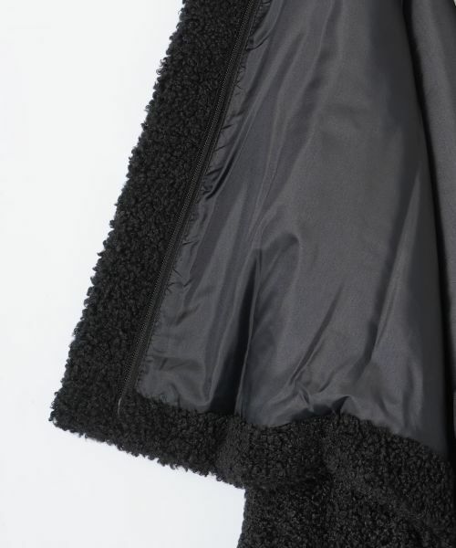 LANVIN COLLECTION / ランバン コレクション テーラードジャケット | ポリエステルフェアムートンジャケット | 詳細12