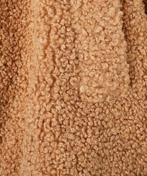 LANVIN COLLECTION / ランバン コレクション テーラードジャケット | ポリエステルフェアムートンジャケット | 詳細14