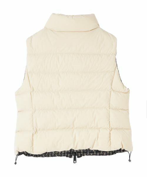 LANVIN COLLECTION / ランバン コレクション テーラードジャケット | JLロゴ リバーシブルダウンベスト | 詳細17