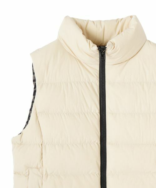 LANVIN COLLECTION / ランバン コレクション テーラードジャケット | JLロゴ リバーシブルダウンベスト | 詳細18