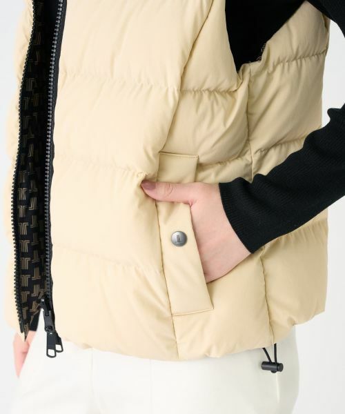 LANVIN COLLECTION / ランバン コレクション テーラードジャケット | JLロゴ リバーシブルダウンベスト | 詳細4