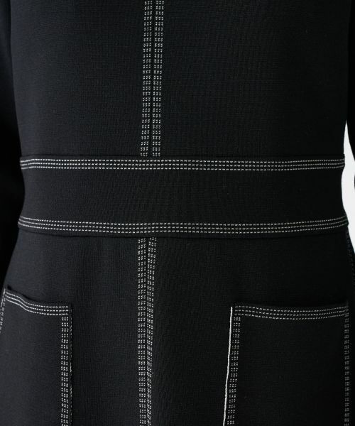 LANVIN COLLECTION / ランバン コレクション ドレス | 16ゲージ・ミラノリブジャカードワンピース | 詳細12