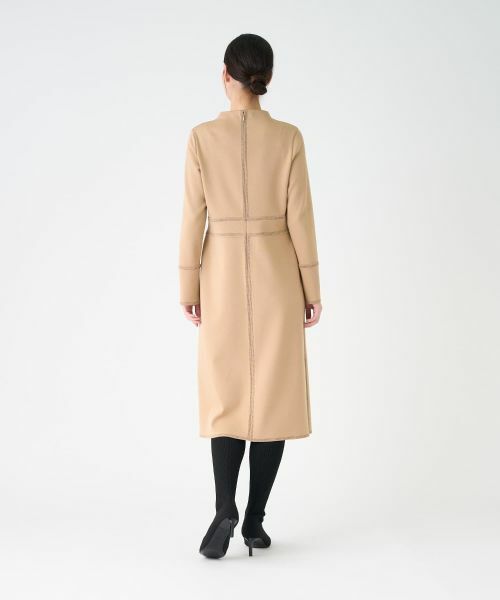 LANVIN COLLECTION / ランバン コレクション ドレス | 16ゲージ・ミラノリブジャカードワンピース | 詳細3