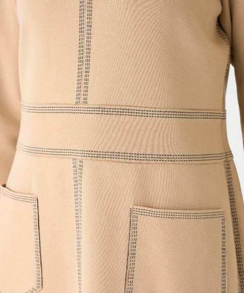 LANVIN COLLECTION / ランバン コレクション ドレス | 16ゲージ・ミラノリブジャカードワンピース | 詳細5