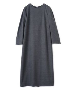 LANVIN COLLECTION / ランバン コレクション ドレス | ウールサキソニーワンピース