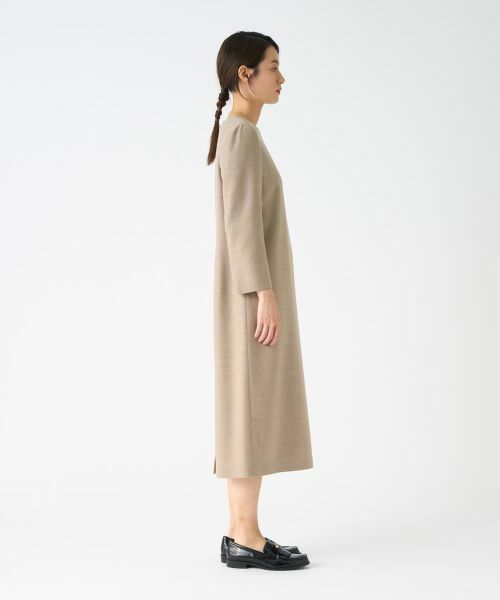 LANVIN COLLECTION / ランバン コレクション ドレス | ウールサキソニーワンピース | 詳細5