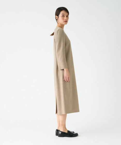 LANVIN COLLECTION / ランバン コレクション ドレス | ウールサキソニーワンピース | 詳細7