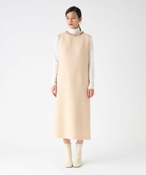 LANVIN COLLECTION / ランバン コレクション ドレス | プリペラツイードワンピース | 詳細2