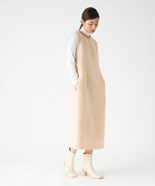 LANVIN COLLECTION / ランバン コレクション ドレス | プリペラツイードワンピース | 詳細3