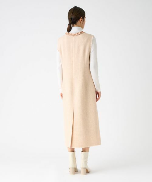 LANVIN COLLECTION / ランバン コレクション ドレス | プリペラツイードワンピース | 詳細5