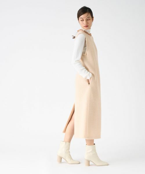 LANVIN COLLECTION / ランバン コレクション ドレス | プリペラツイードワンピース | 詳細6