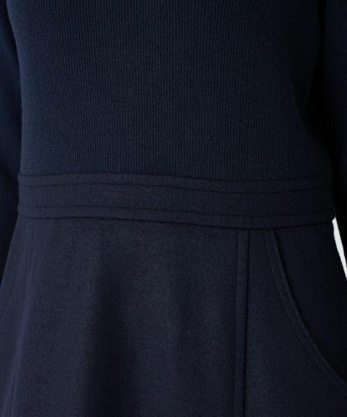 LANVIN COLLECTION / ランバン コレクション ドレス | ウールニットワンピース | 詳細10