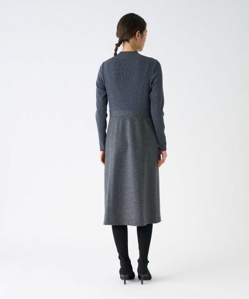 LANVIN COLLECTION / ランバン コレクション ドレス | ウールニットワンピース | 詳細3