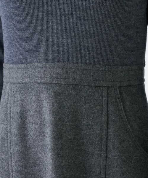 LANVIN COLLECTION / ランバン コレクション ドレス | ウールニットワンピース | 詳細4