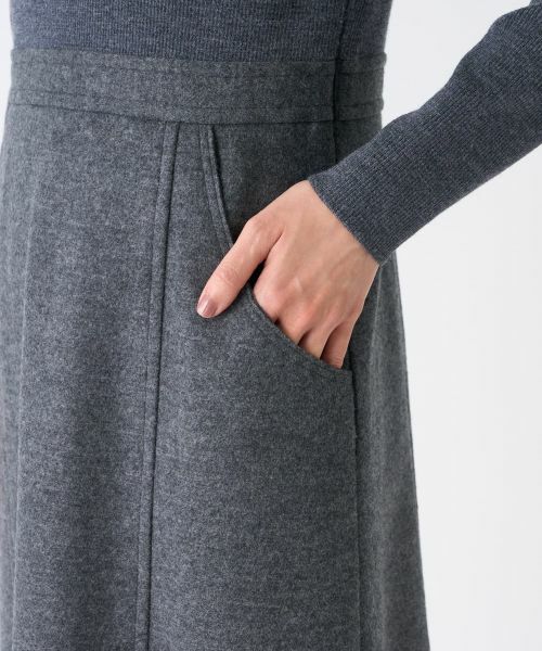 LANVIN COLLECTION / ランバン コレクション ドレス | ウールニットワンピース | 詳細5