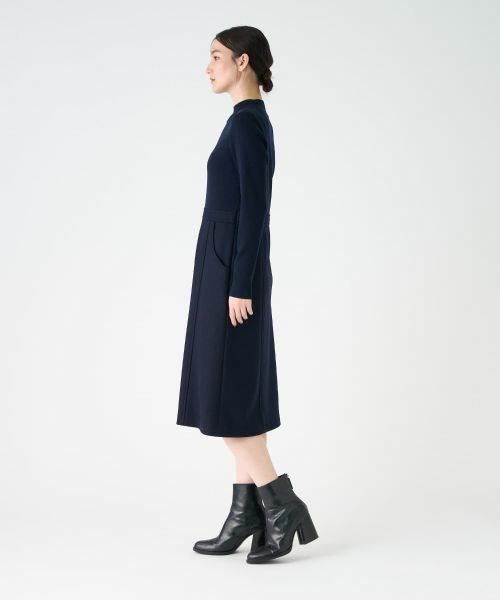 LANVIN COLLECTION / ランバン コレクション ドレス | ウールニットワンピース | 詳細7