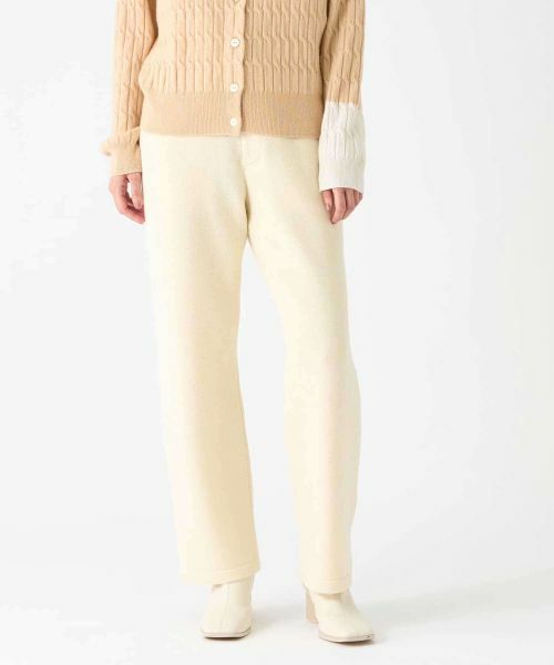 LANVIN COLLECTION / ランバン コレクション その他パンツ | 7ゲージニットパンツ | 詳細1