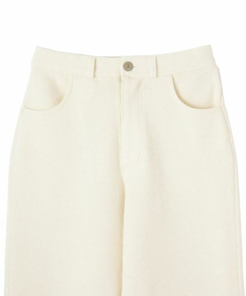 LANVIN COLLECTION / ランバン コレクション その他パンツ | 7ゲージニットパンツ | 詳細11