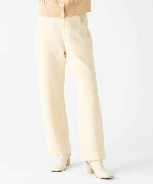 LANVIN COLLECTION / ランバン コレクション その他パンツ | 7ゲージニットパンツ | 詳細2