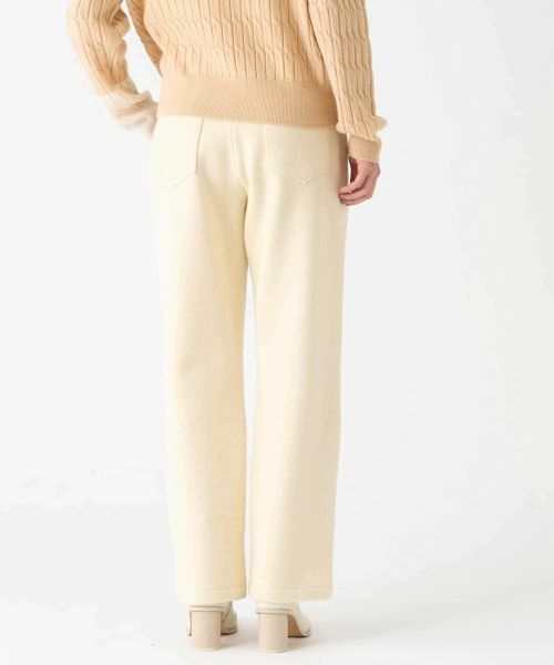 LANVIN COLLECTION / ランバン コレクション その他パンツ | 7ゲージニットパンツ | 詳細4