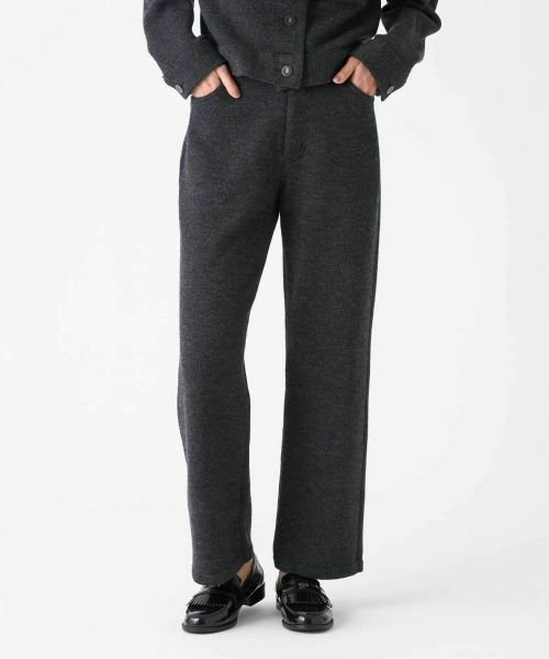 LANVIN COLLECTION / ランバン コレクション その他パンツ | 7ゲージニットパンツ | 詳細6