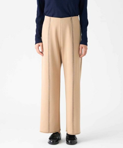 LANVIN COLLECTION / ランバン コレクション その他パンツ | ミラノリブパンツ | 詳細1