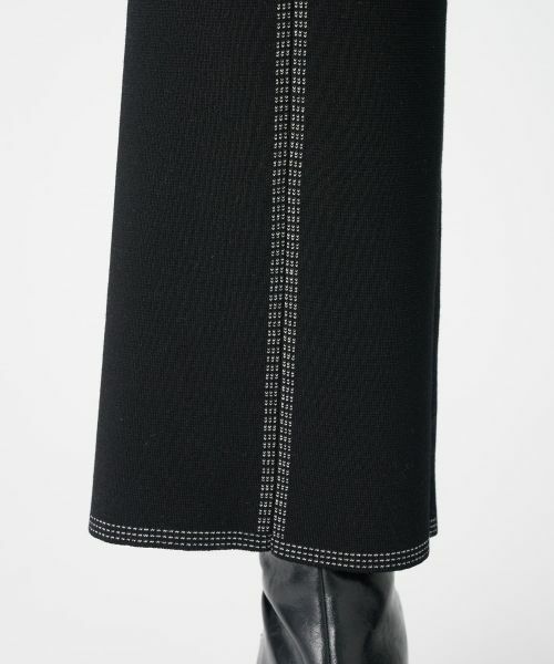 LANVIN COLLECTION / ランバン コレクション その他パンツ | ミラノリブパンツ | 詳細10