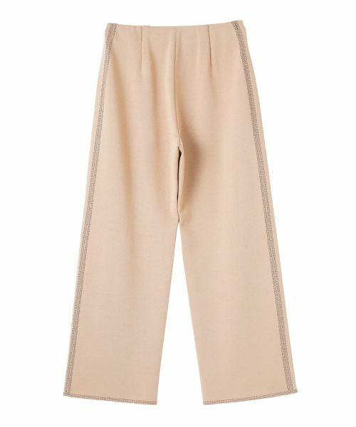 LANVIN COLLECTION / ランバン コレクション その他パンツ | ミラノリブパンツ | 詳細12