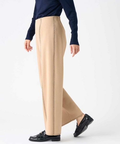 LANVIN COLLECTION / ランバン コレクション その他パンツ | ミラノリブパンツ | 詳細2