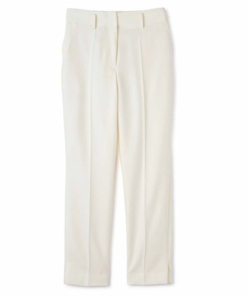 LANVIN COLLECTION/ランバン コレクション ウールサキソニーパンツ オフホワイト 38