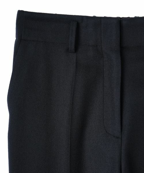 LANVIN COLLECTION / ランバン コレクション その他パンツ | ウールサキソニーパンツ | 詳細10